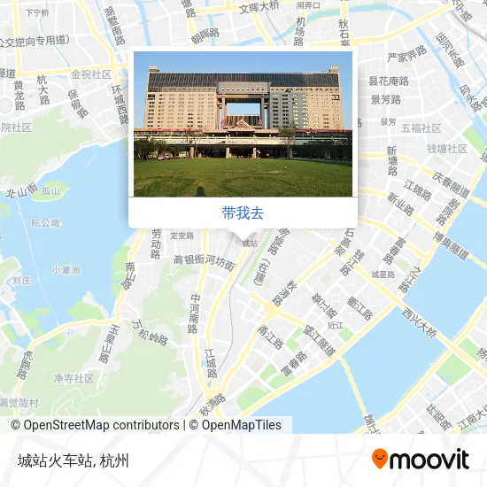 城站火车站地图