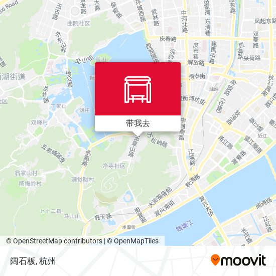 阔石板地图