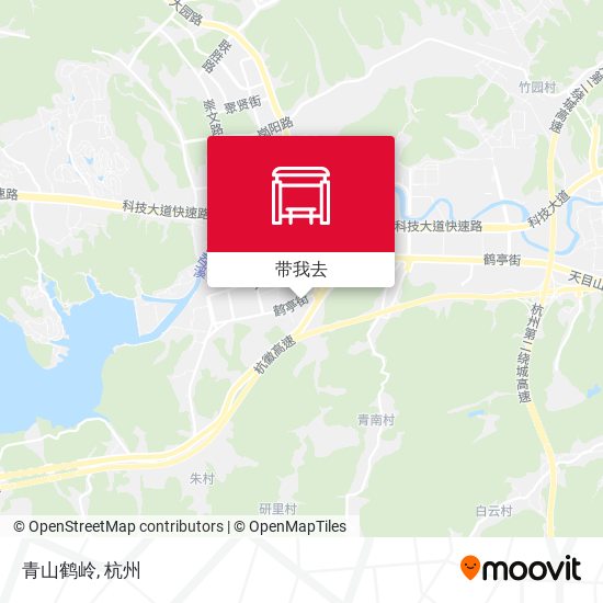 青山鹤岭地图