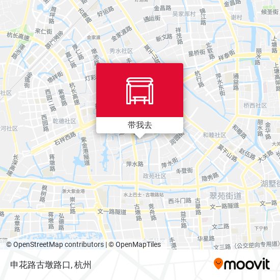 申花路古墩路口地图