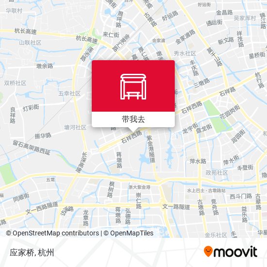 应家桥地图