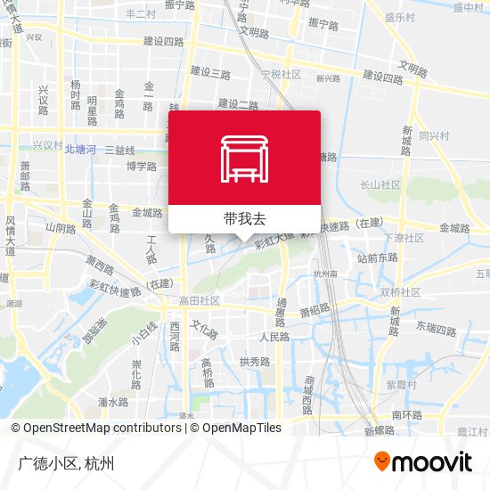 广德小区地图