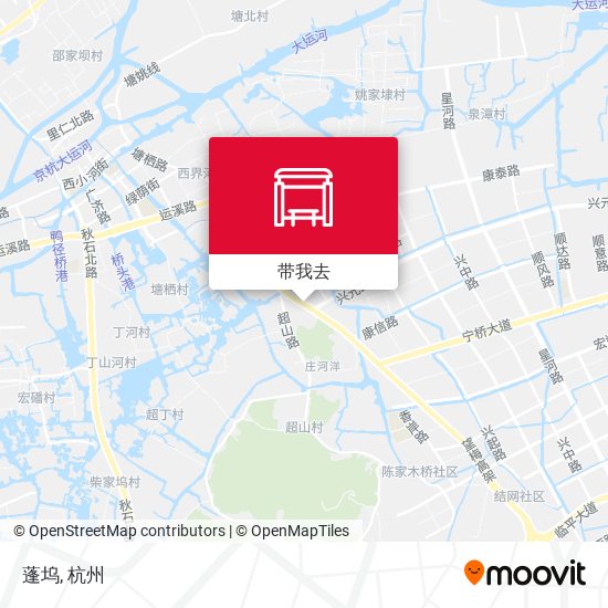 蓬坞地图