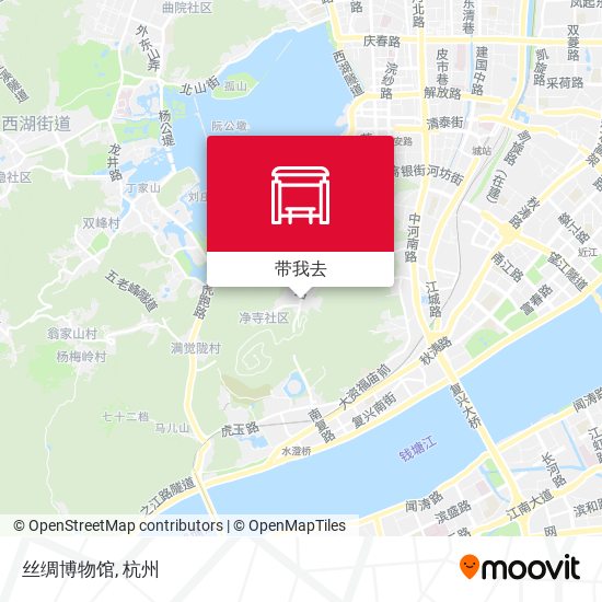 丝绸博物馆地图