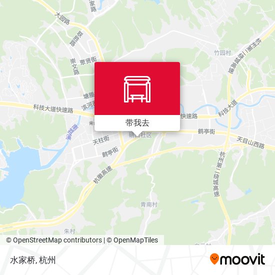 水家桥地图