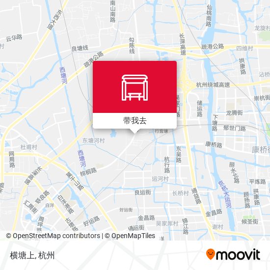 横塘上地图