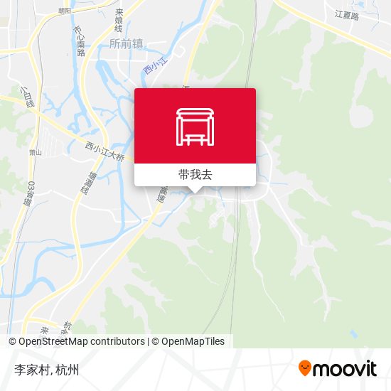 李家村地图