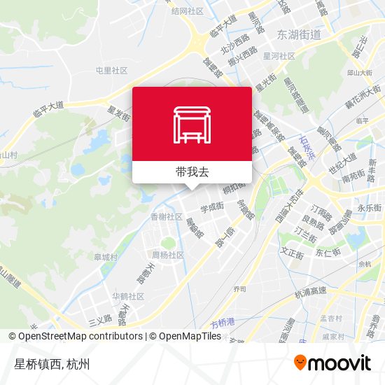 星桥镇西地图