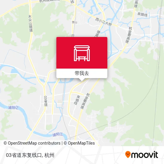 03省道东复线口地图