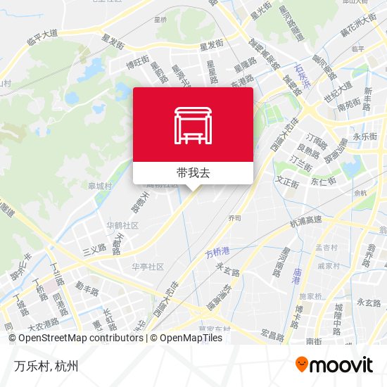 万乐村地图