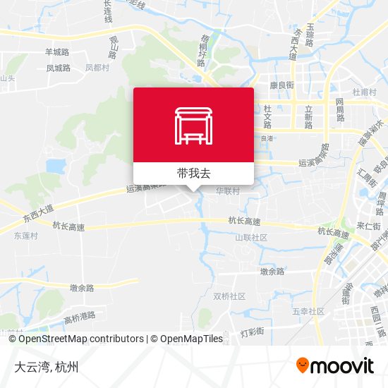 大云湾地图