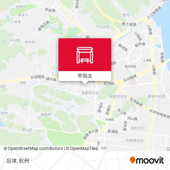 后埭地图