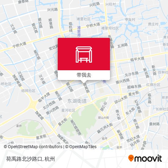 荷禹路北沙路口地图