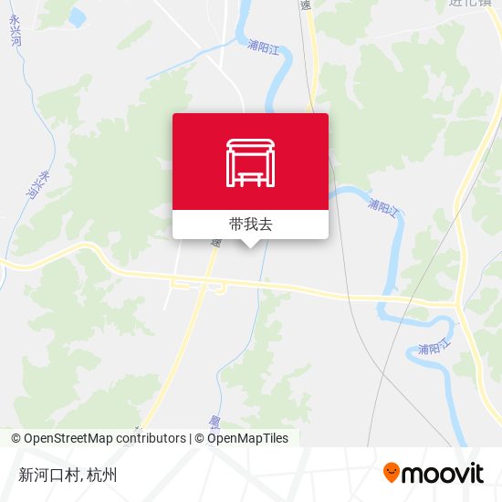 新河口村地图