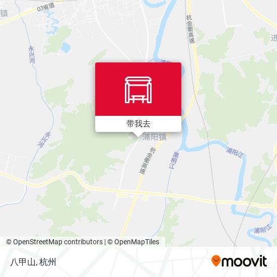 八甲山地图