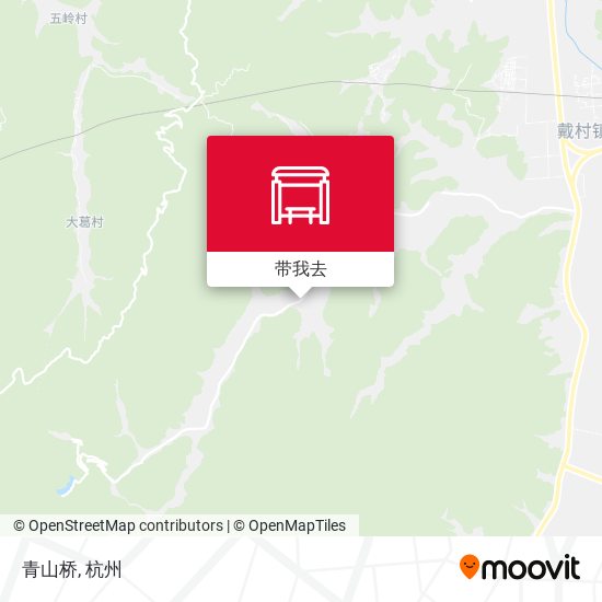 青山桥地图