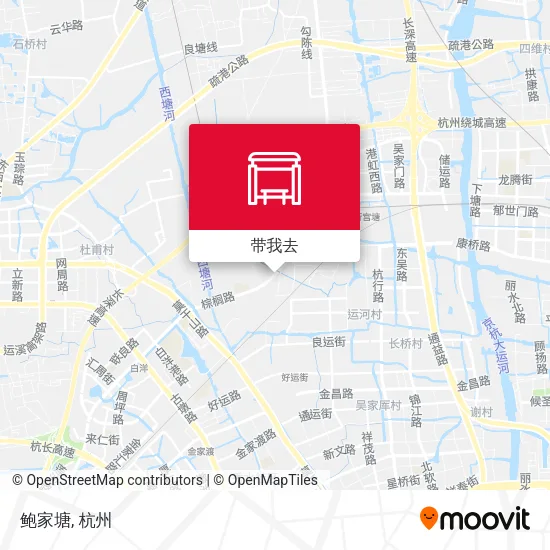 鲍家塘地图