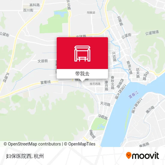 妇保医院西地图