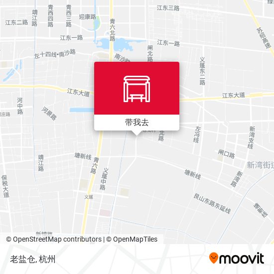 老盐仓地图