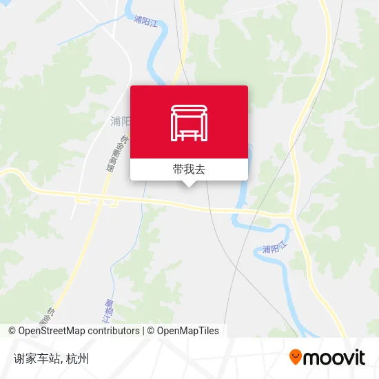 谢家车站地图