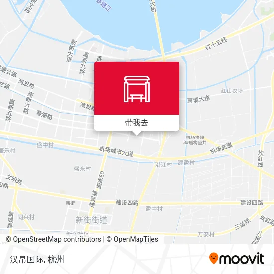 汉帛国际地图