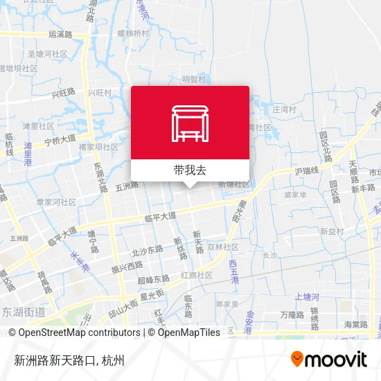 新洲路新天路口地图