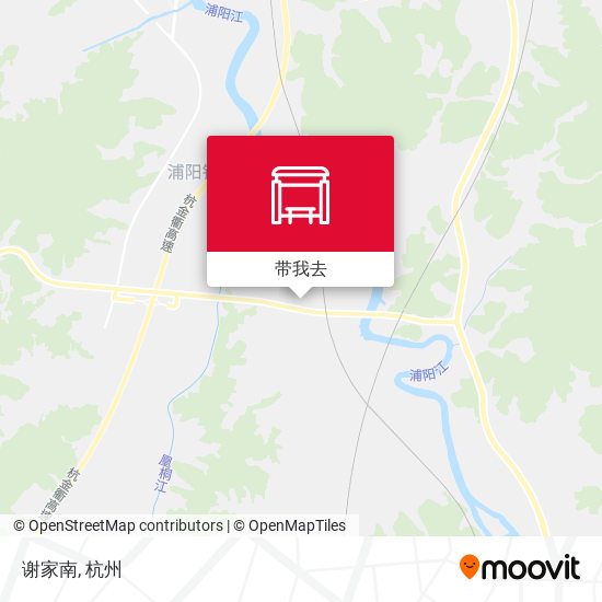谢家南地图