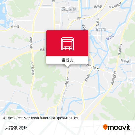 大路张地图