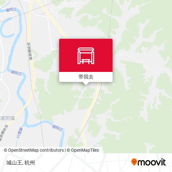 城山王地图