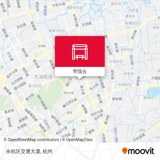 余杭区交通大厦地图
