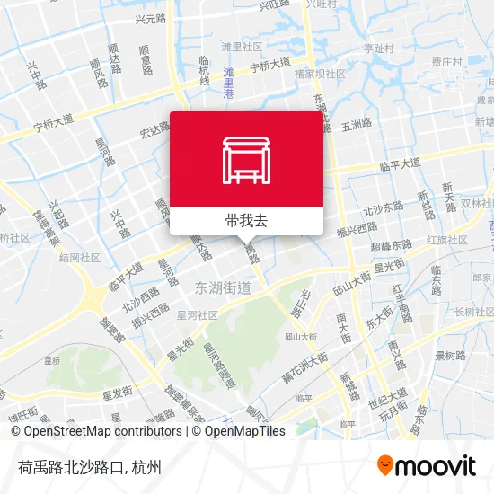 荷禹路北沙路口地图