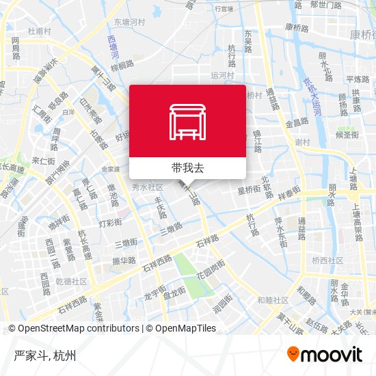严家斗地图