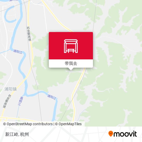 新江岭地图