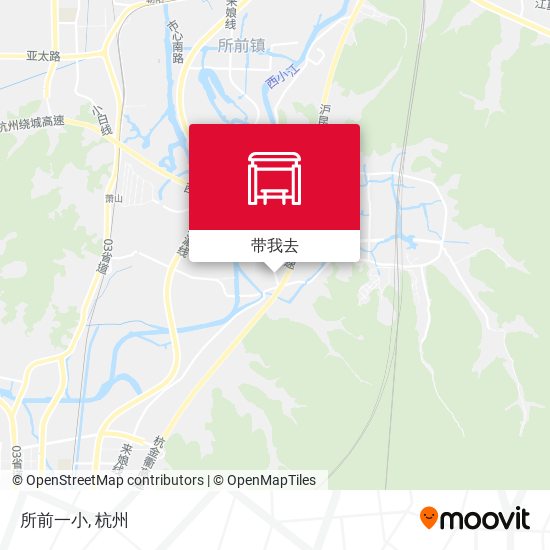 所前一小地图