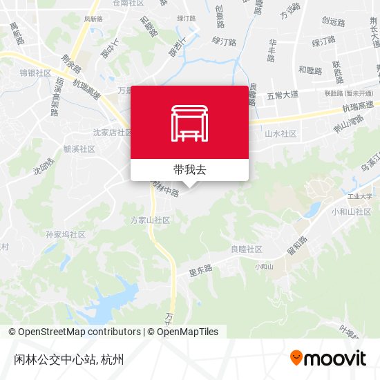 闲林公交中心站地图