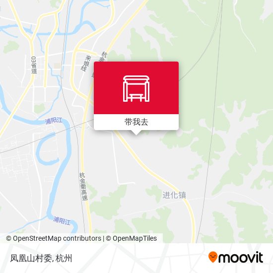 凤凰山村委地图
