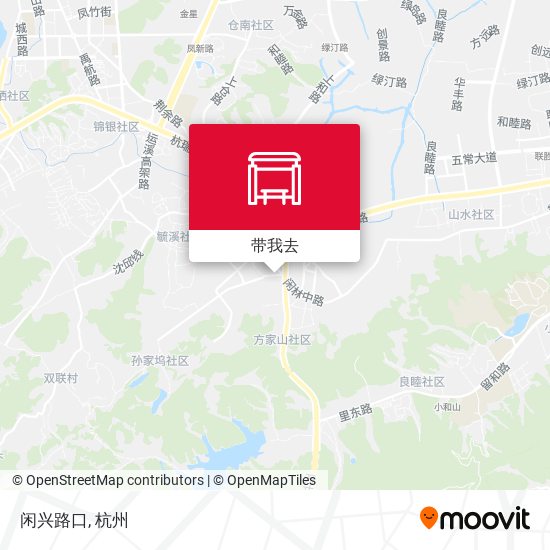 闲兴路口地图