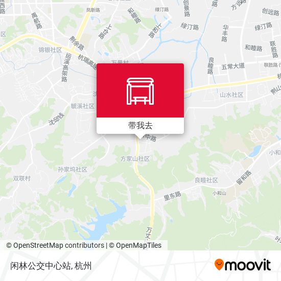 闲林公交中心站地图
