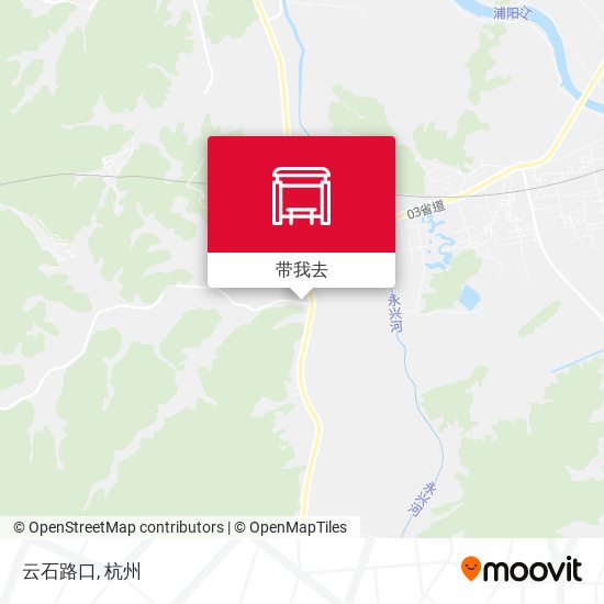 云石路口地图