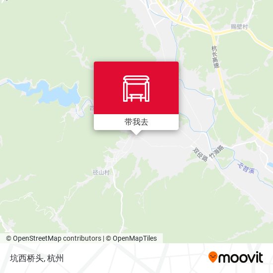 坑西桥头地图