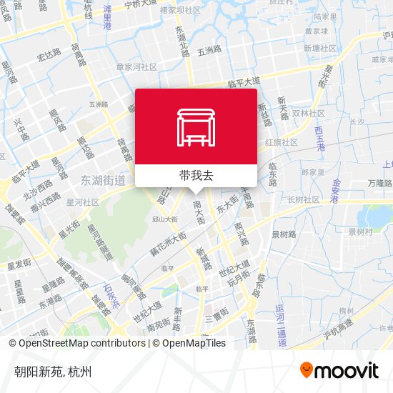 朝阳新苑地图