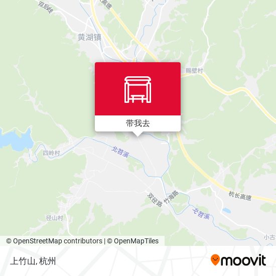 上竹山地图