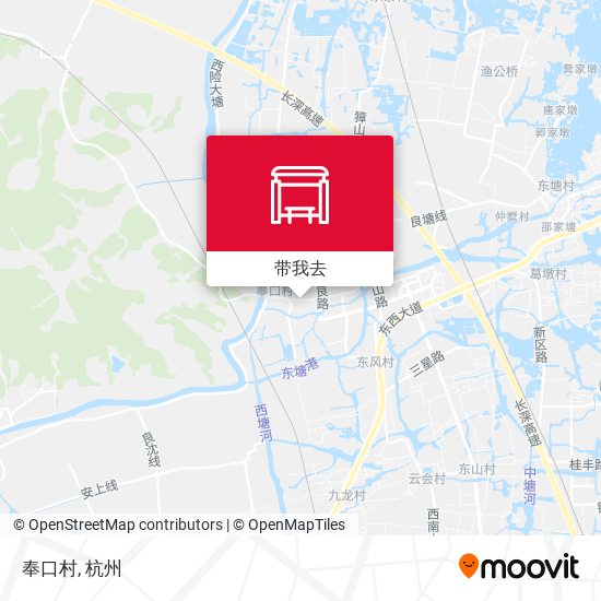 奉口村地图