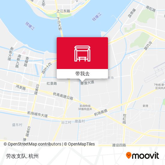 劳改支队地图