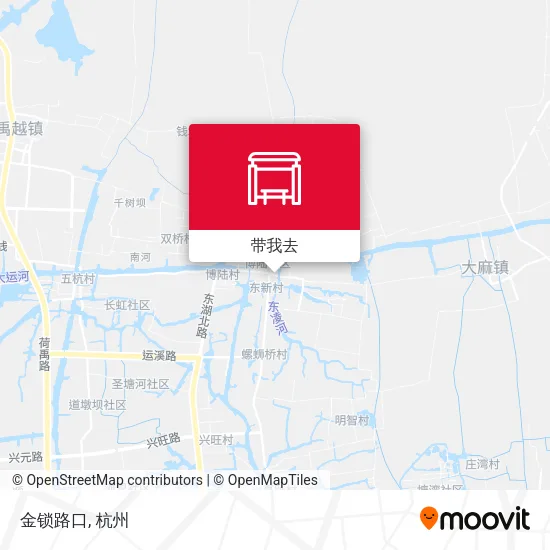 金锁路口地图
