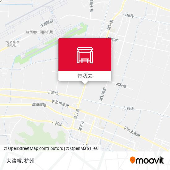 大路桥地图