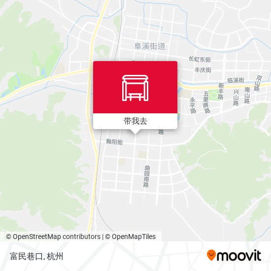富民巷口地图