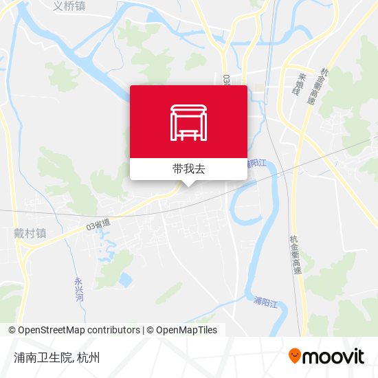 浦南卫生院地图