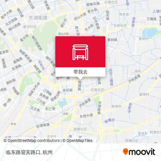 临东路迎宾路口地图