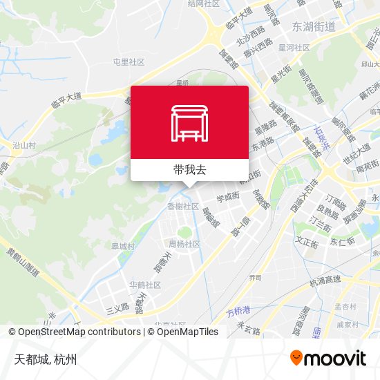 天都城地图